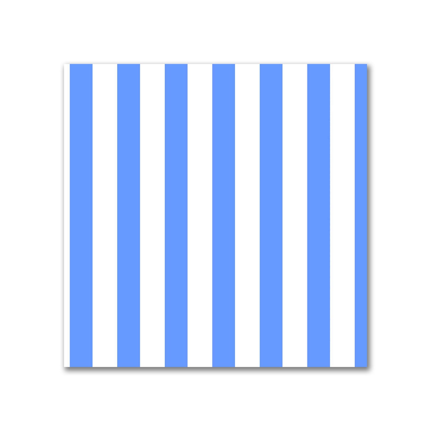 Off-White Cotton Canvas Fabric with Thin Blue Bars, FACC-1400-241
