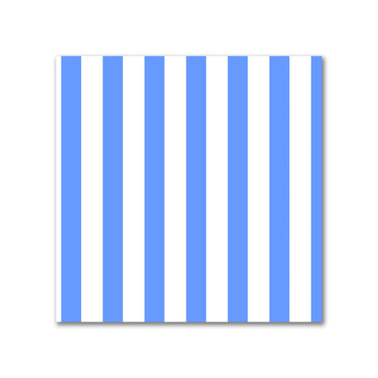 Off-White Cotton Canvas Fabric with Thin Blue Bars, FACC-1400-241
