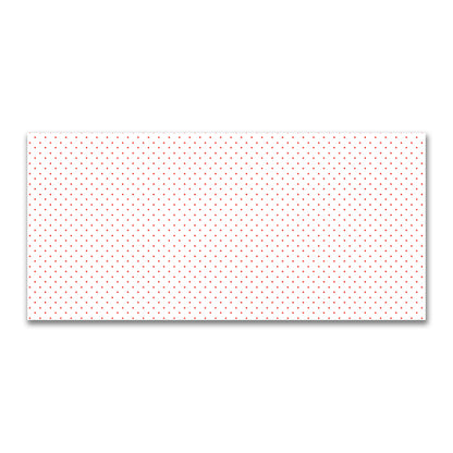 Off-White Cotton Canvas Fabric with Red Diamonds, FACC-1410-101