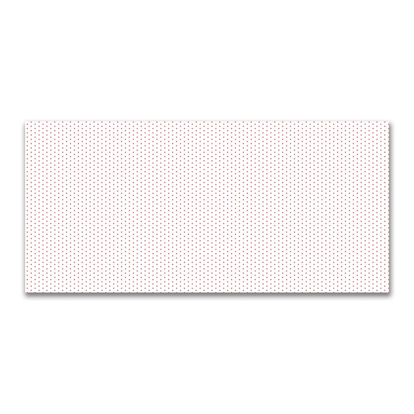 Off-White Cotton Canvas Fabric with Fine Red Diamonds, FACC-1410-111