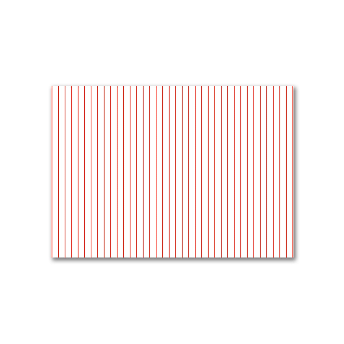 Off-White Cotton Canvas Fabric with Fine Red Stripes, FACC-1410-151