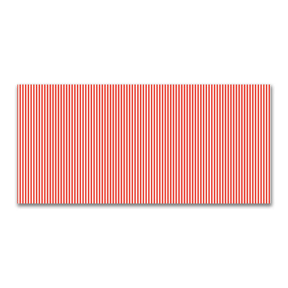 Off-White Cotton Canvas Fabric with Thin Red Bars, FACC-1410-241