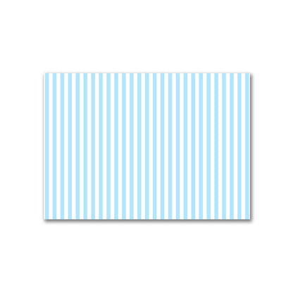 Off-White Cotton Canvas Fabric with Blue Bars, FACC-1430-051