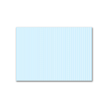 Off-White Cotton Canvas Fabric with Blue Bars, FACC-1430-051