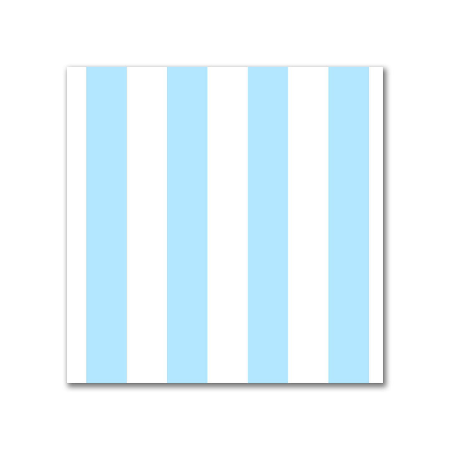 Off-White Cotton Canvas Fabric with Blue Bars, FACC-1430-051