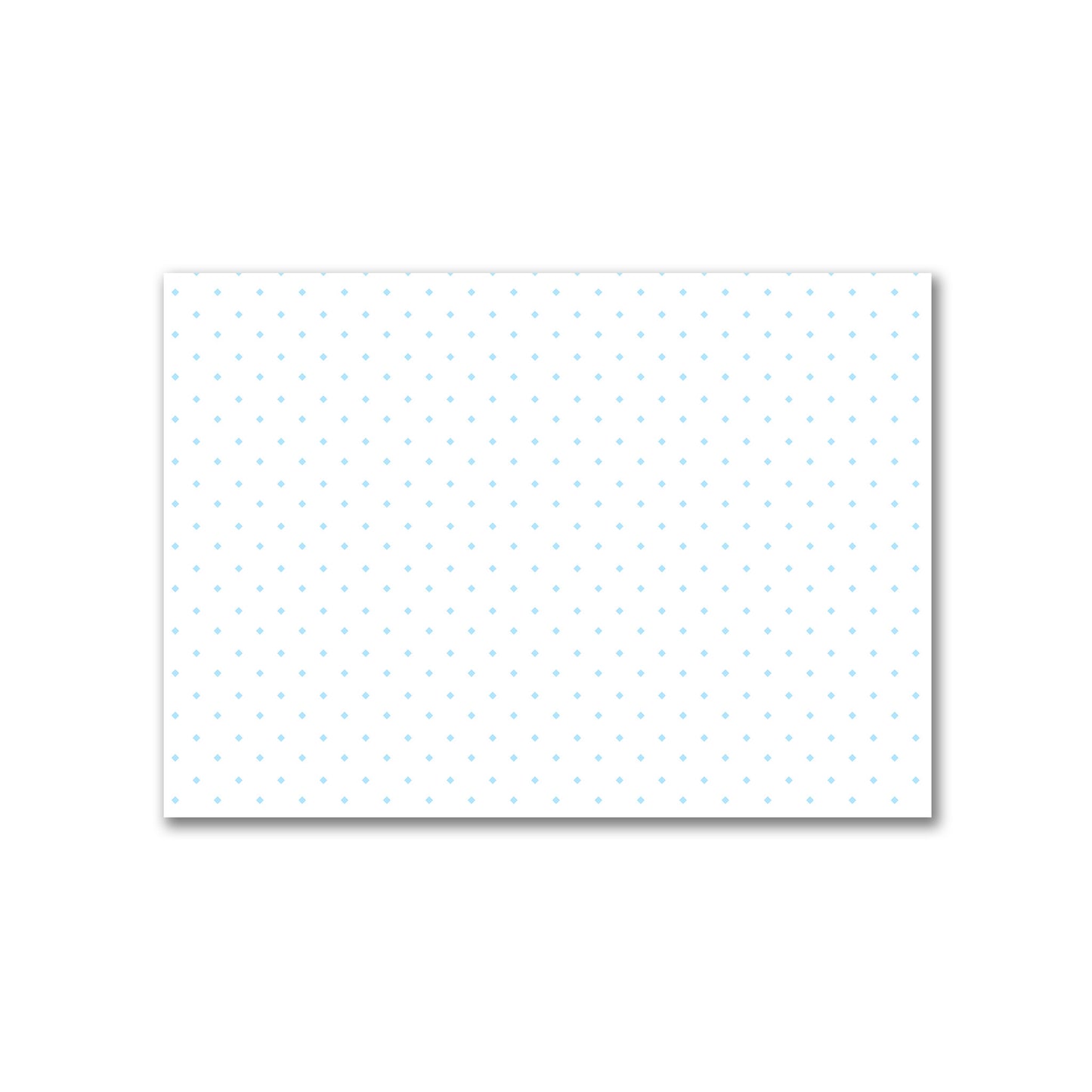 Off-White Cotton Canvas Fabric with Blue Diamonds, FACC-1430-101