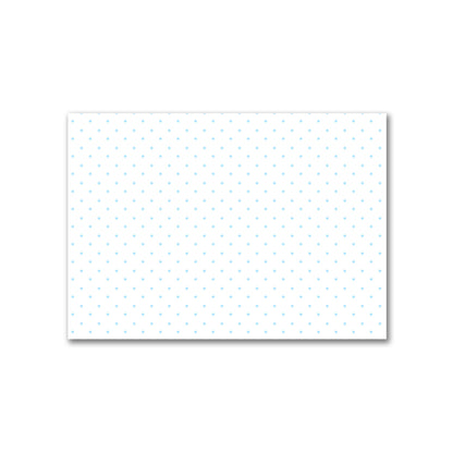 Off-White Cotton Canvas Fabric with Blue Diamonds, FACC-1430-101