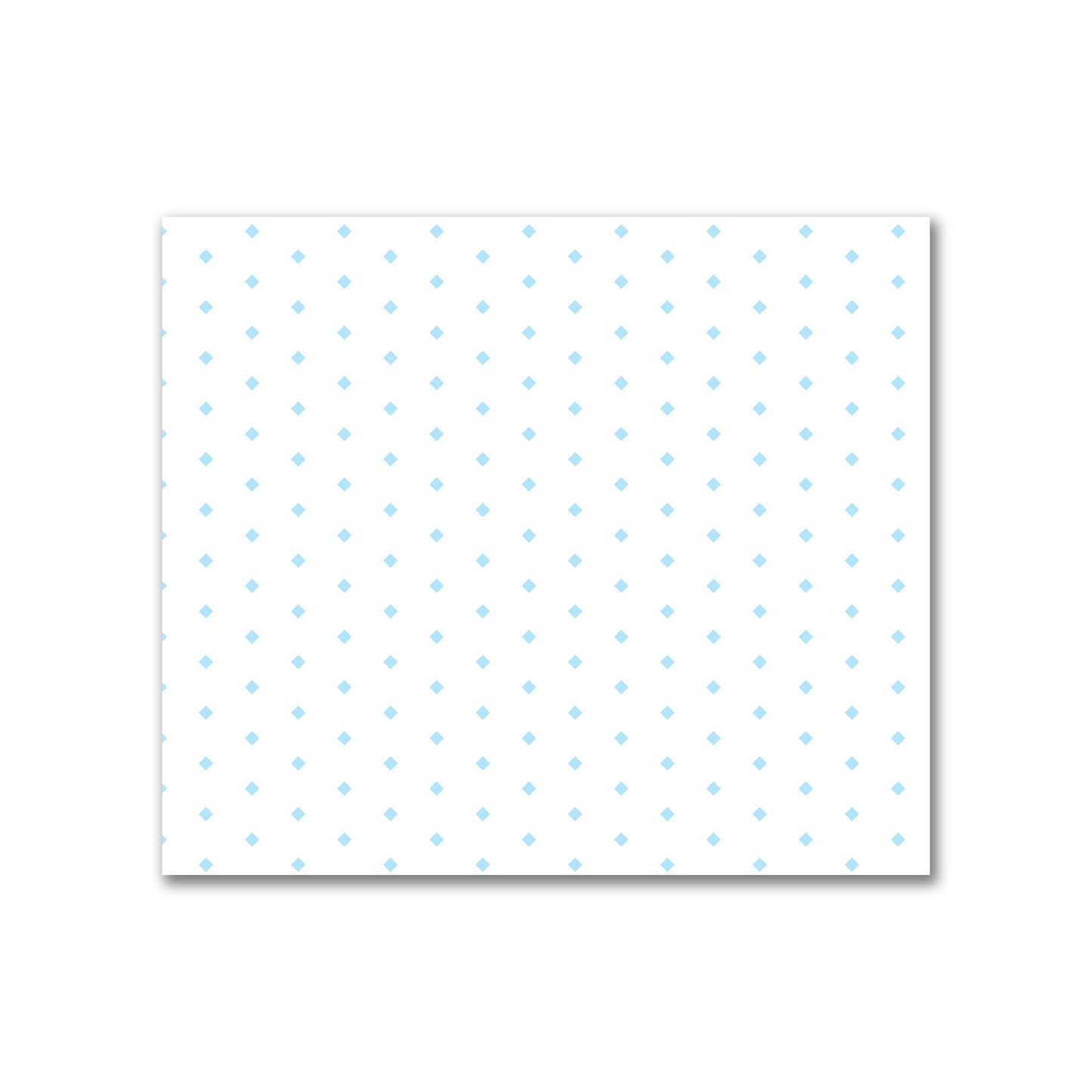 Off-White Cotton Canvas Fabric with Fine Blue Diamonds, FACC-1430-111