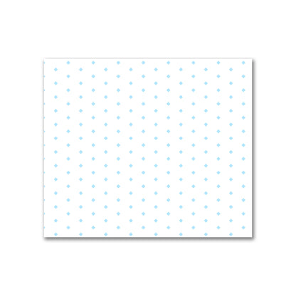 Off-White Cotton Canvas Fabric with Fine Blue Diamonds, FACC-1430-111