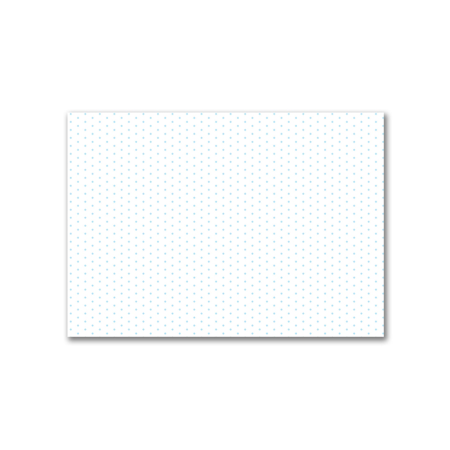 Off-White Cotton Canvas Fabric with Fine Blue Diamonds, FACC-1430-111