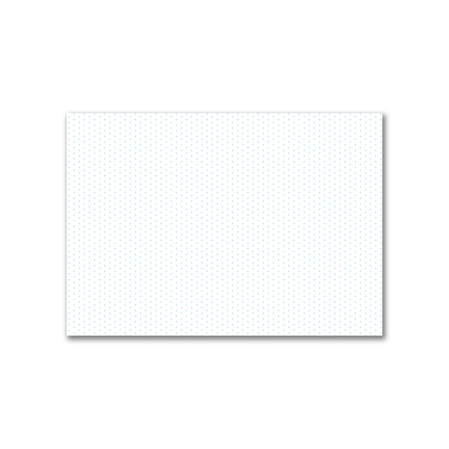 Off-White Cotton Canvas Fabric with Fine Blue Diamonds, FACC-1430-111