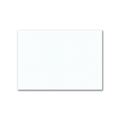 Off-White Cotton Canvas Fabric with Fine Blue Diamonds, FACC-1430-111