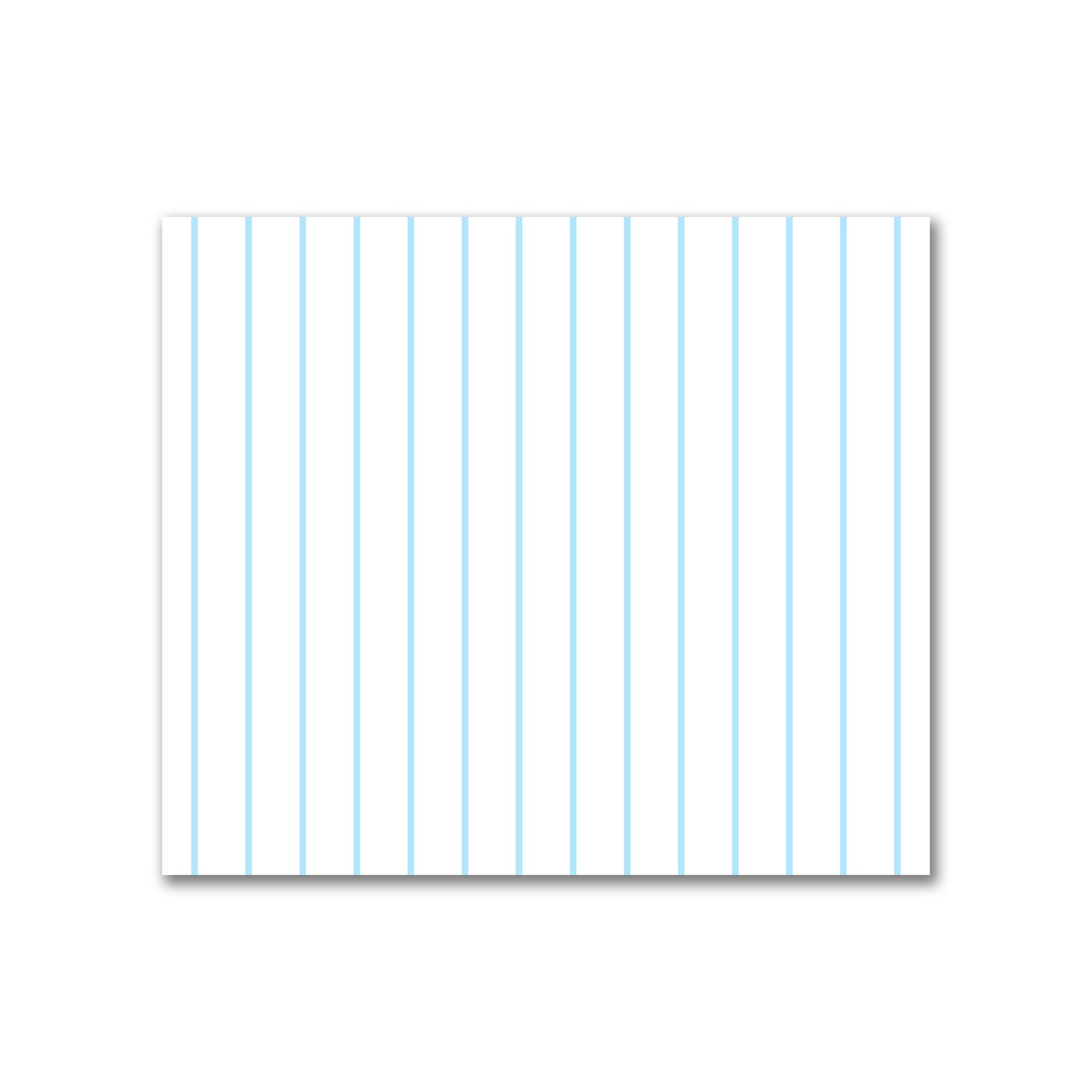 Off-White Cotton Canvas Fabric with Fine Blue Stripes, FACC-1430-151