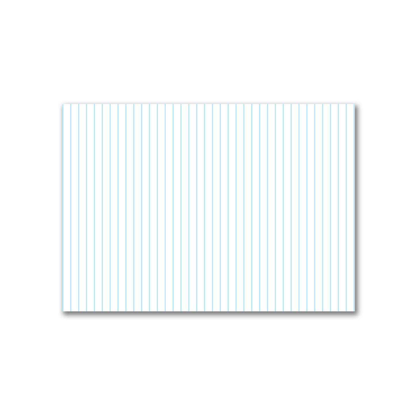 Off-White Cotton Canvas Fabric with Fine Blue Stripes, FACC-1430-151