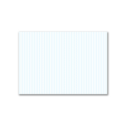 Off-White Cotton Canvas Fabric with Fine Blue Stripes, FACC-1430-151