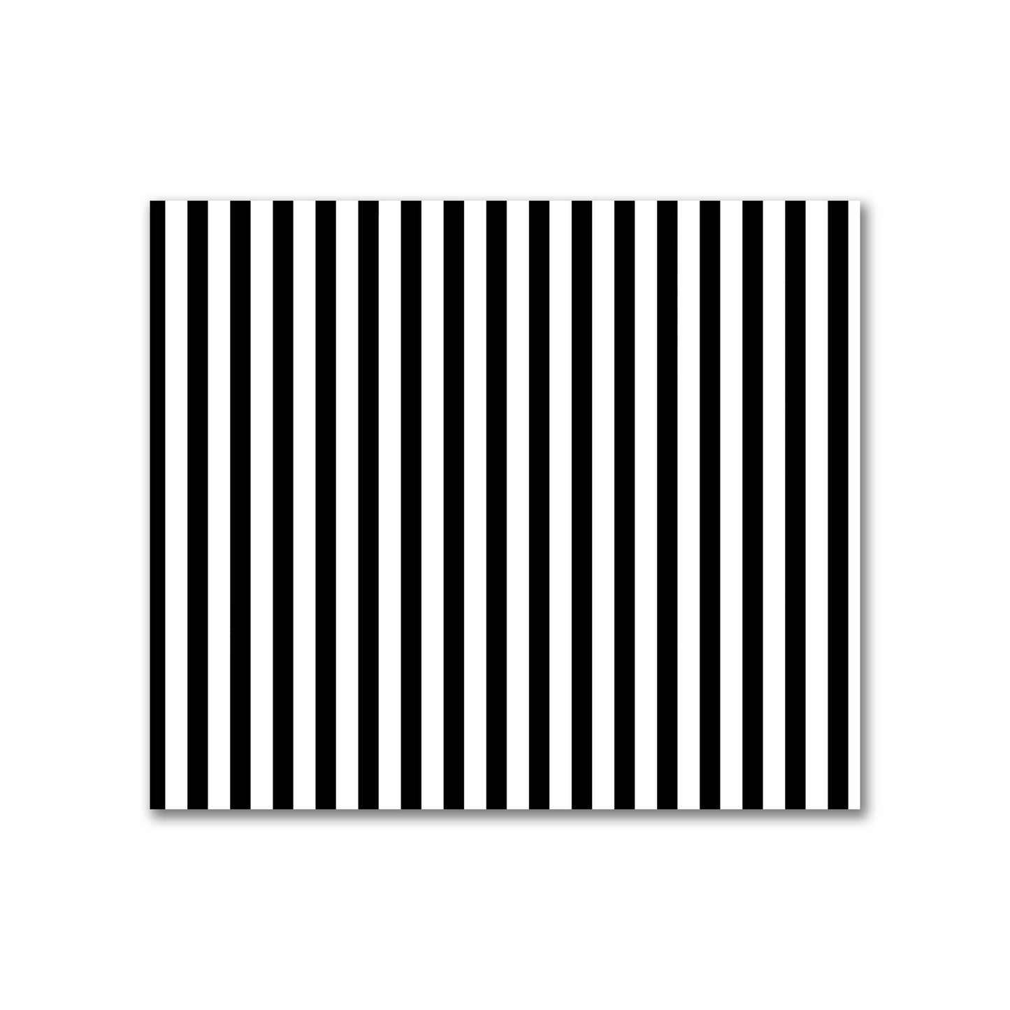 Off-White Cotton Sateen Fabric with Thin Black Bars, FACS-1010-241