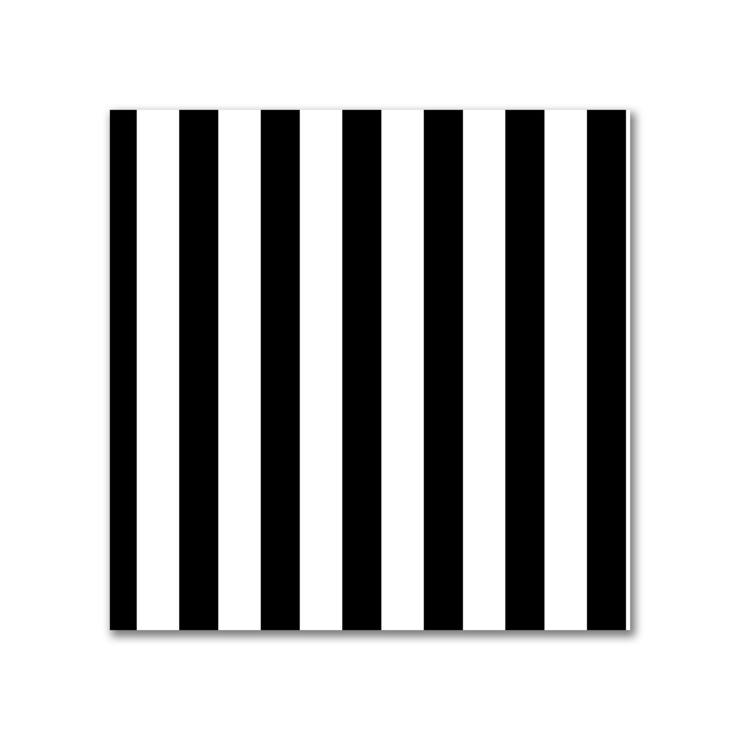 Off-White Cotton Sateen Fabric with Thin Black Bars, FACS-1010-241