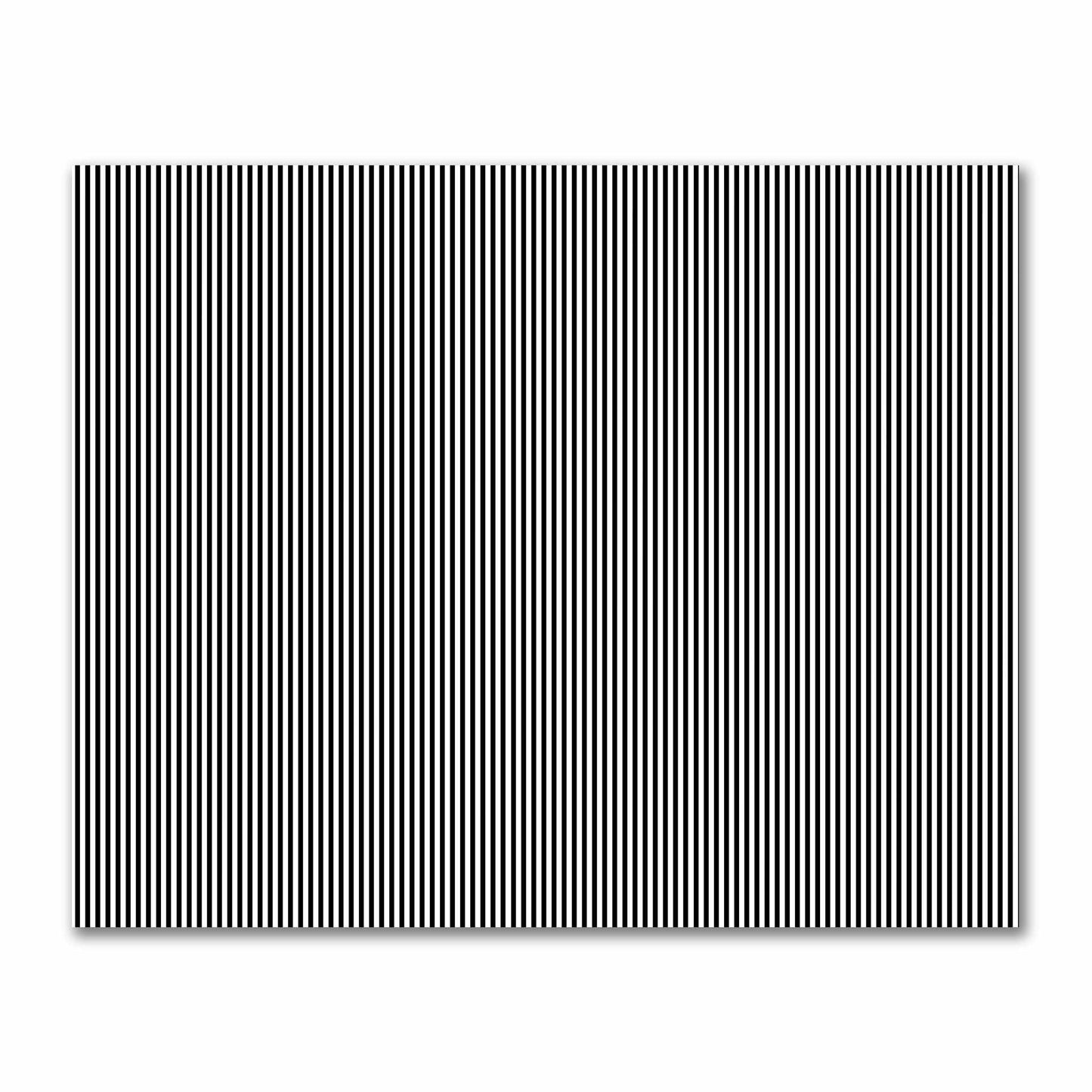 Off-White Cotton Sateen Fabric with Thin Black Bars, FACS-1010-241