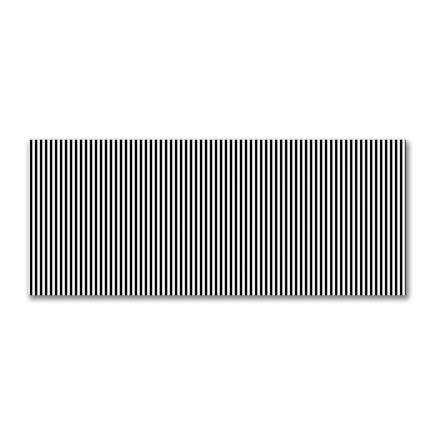 Off-White Cotton Sateen Fabric with Thin Black Bars, FACS-1010-241