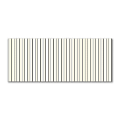 Cotton Sateen Fabric with Fine Black Stripes onPale Cream, FACS-1013-151