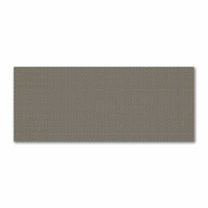 Tan Cotton Sateen Fabric with Black Single Weave Motif Print | FACS-1014-142