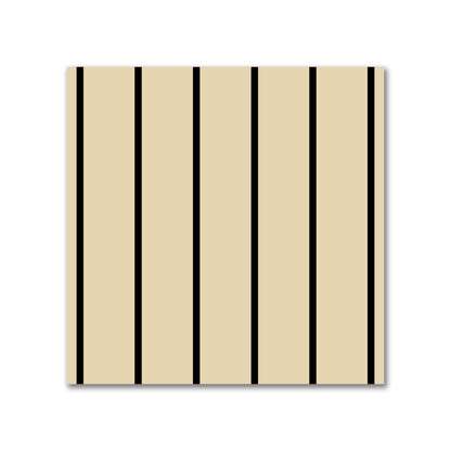 Cotton Sateen Fabric with Fine Black Stripes on Tan, FACS-1014-151