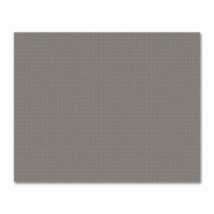 Beige Cotton Sateen Fabric with Black Repeating Square Motif Print | FACS-1015-122