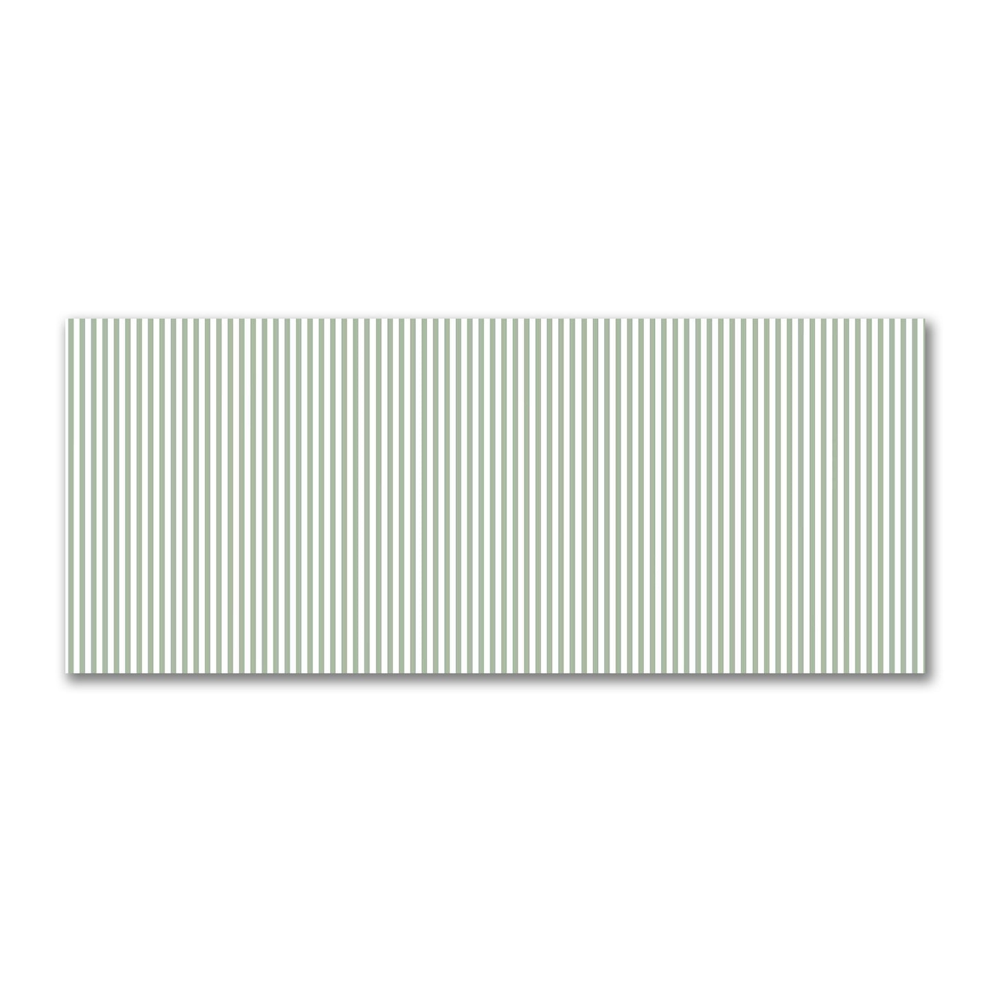 Off-White Cotton Sateen Fabric with Thin Green Bars, FACS-1052-241
