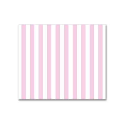 Off-White Cotton Sateen Fabric with Pink Bars, FACS-1081-051