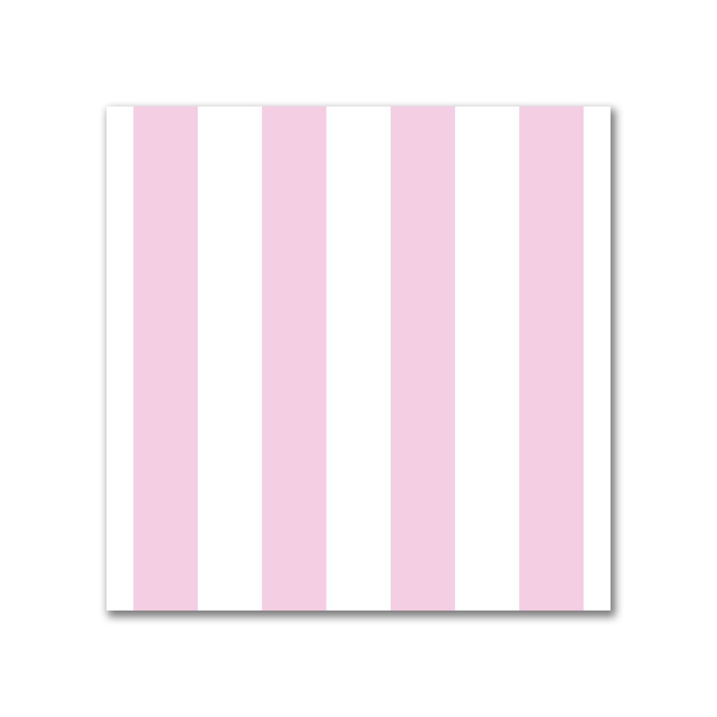 Off-White Cotton Sateen Fabric with Pink Bars, FACS-1081-051