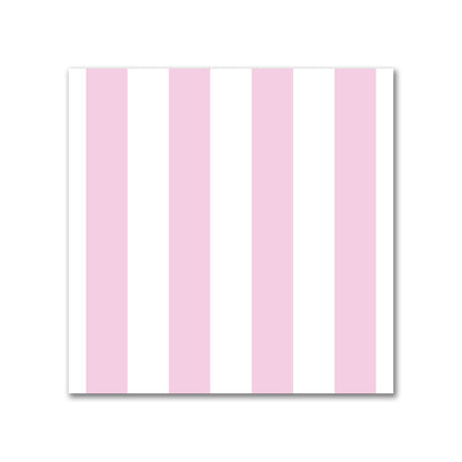 Off-White Cotton Sateen Fabric with Pink Bars, FACS-1081-051
