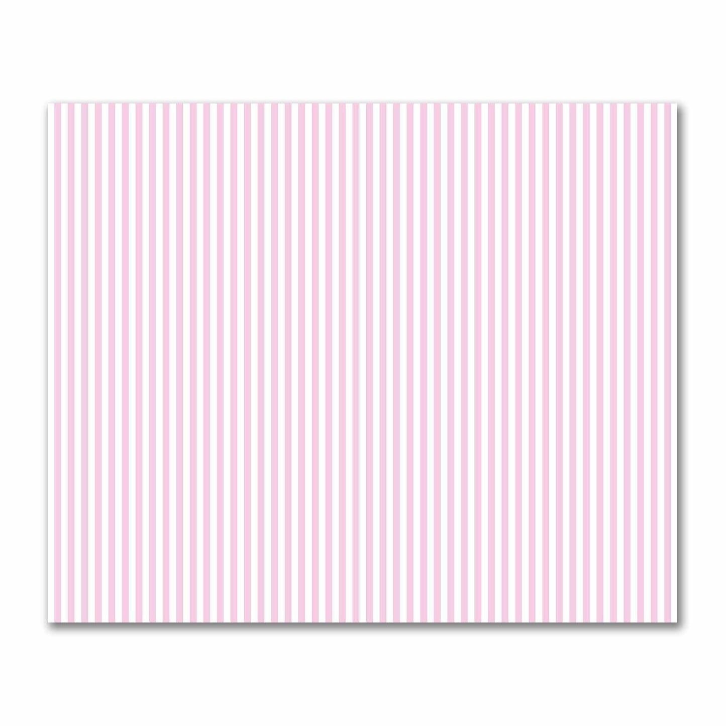Off-White Cotton Sateen Fabric with Pink Bars, FACS-1081-051