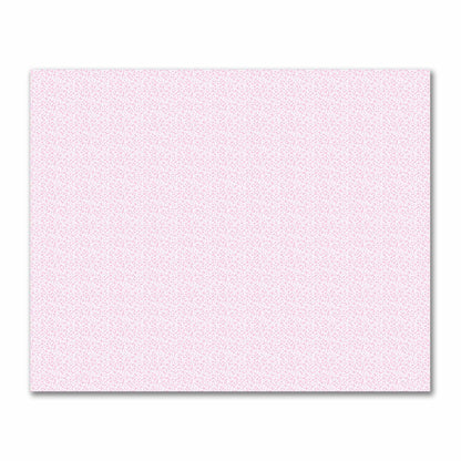 Off-White Cotton Sateen Fabric with Pink Hand-painted Dab Motif Print | FACS-1081-092