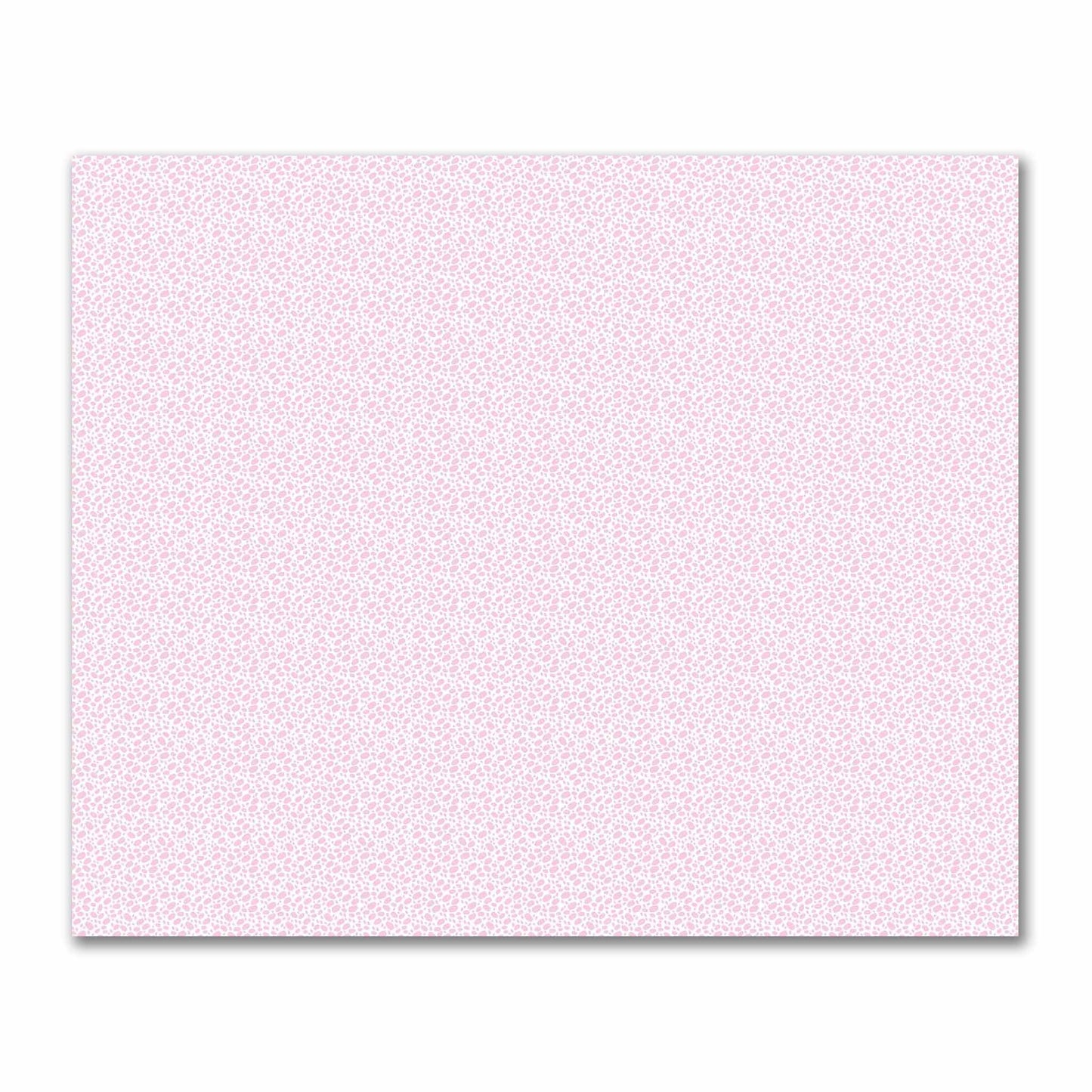 Off-White Cotton Sateen Fabric with Pink Hand-painted Dab Motif Print | FACS-1081-092