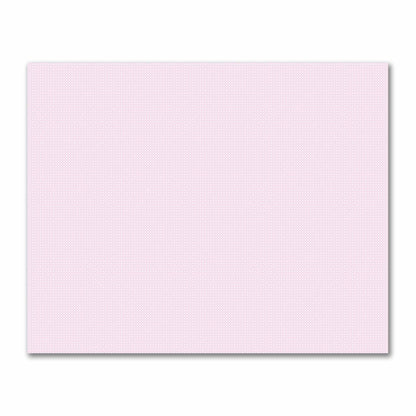 Off-White Cotton Sateen Fabric with Pink Repeating Square Motif Print | FACS-1081-122