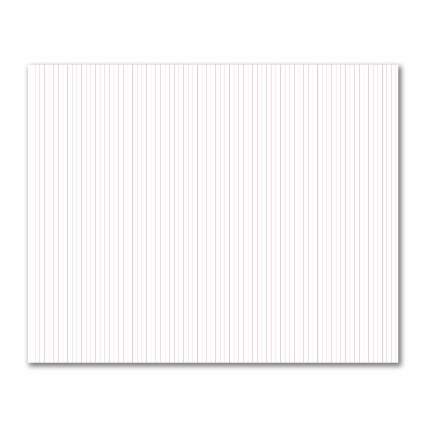 Off-White Cotton Sateen Fabric with Fine Pink Stripes, FACS-1081-151