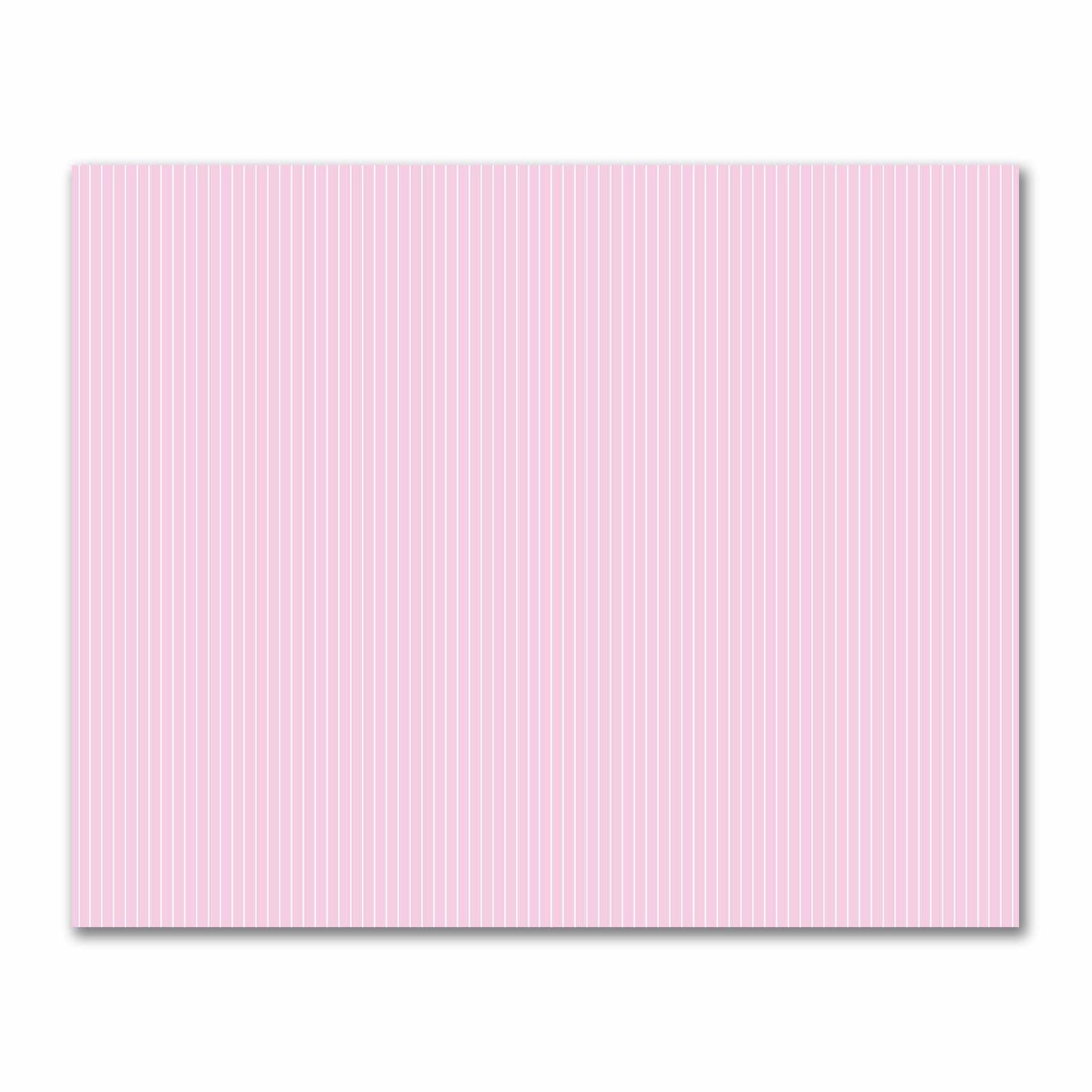 Cotton Sateen Fabric with Fine Off-White Stripes on Pink, FACS-1081-152