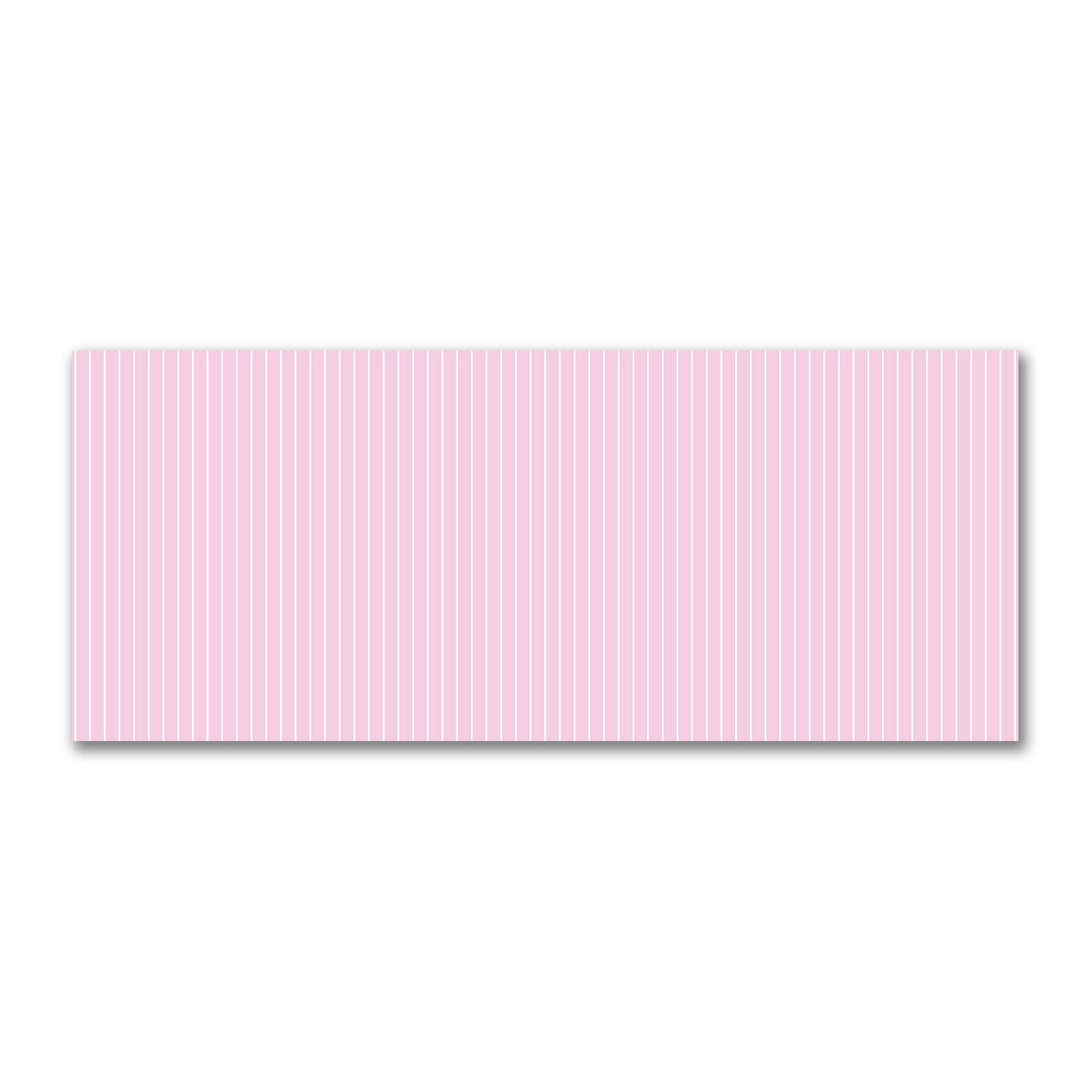 Cotton Sateen Fabric with Fine Off-White Stripes on Pink, FACS-1081-152