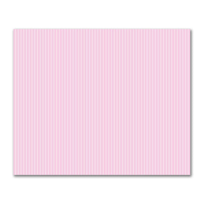Cotton Sateen Fabric with Fine Off-White Stripes on Pink, FACS-1081-152