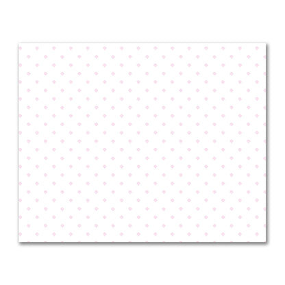 Off-White Cotton Sateen Fabric with Pink Hand-painted Swizzle Motif Print | FACS-1081-171