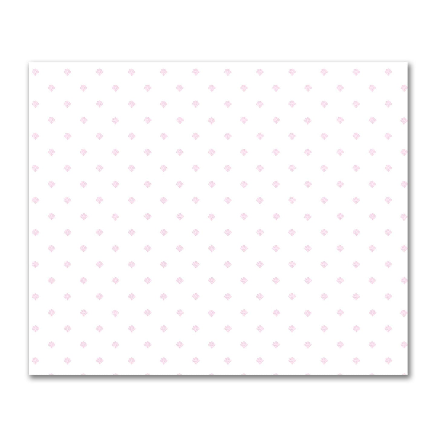 Off-White Cotton Sateen Fabric with Pink Hand-painted Swizzle Motif Print | FACS-1081-171