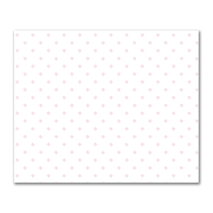 Off-White Cotton Sateen Fabric with Pink Hand-painted Swizzle Motif Print | FACS-1081-171