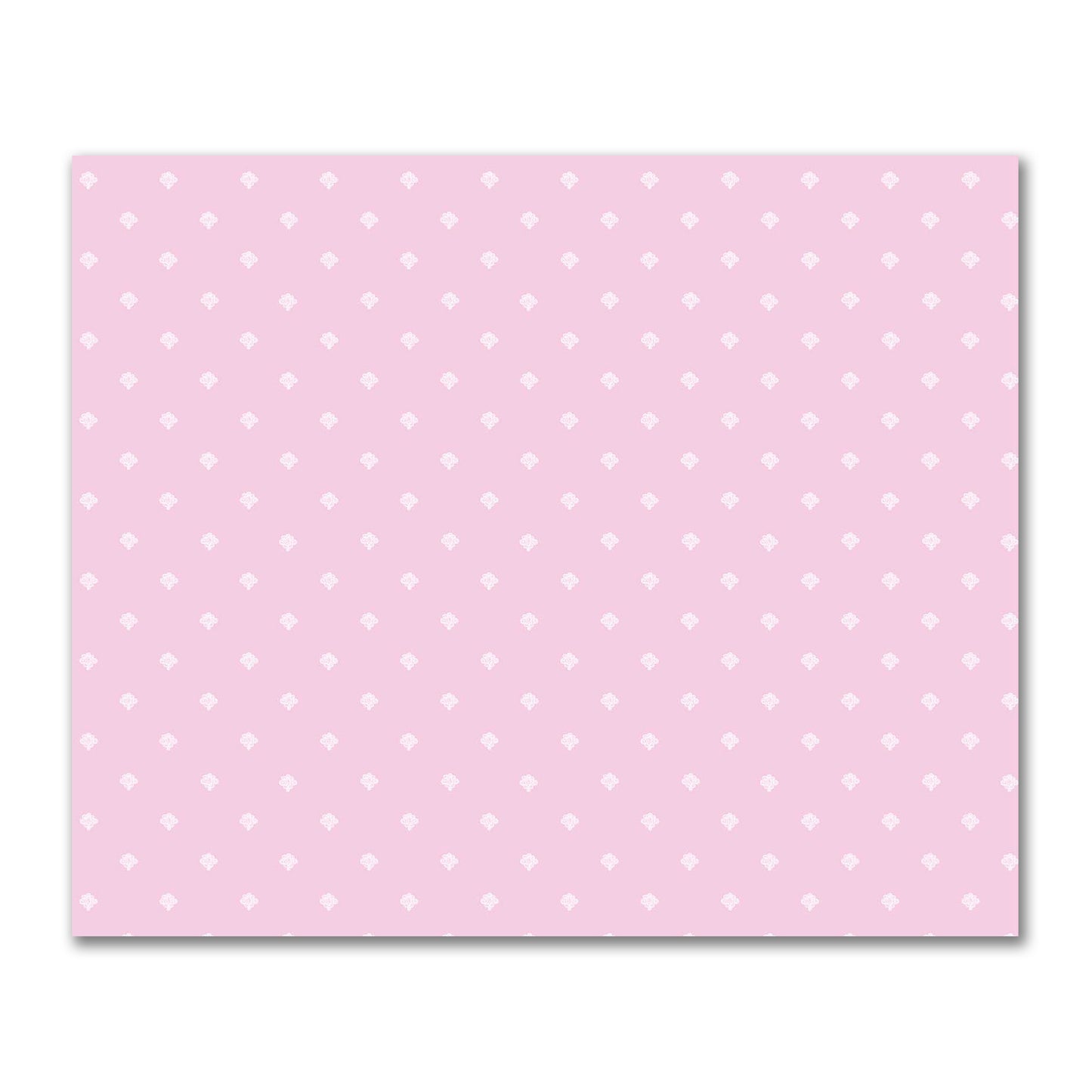 Pink Cotton Sateen Fabric with Off-White Hand-painted Swizzle Motif Print | FACS-1081-172