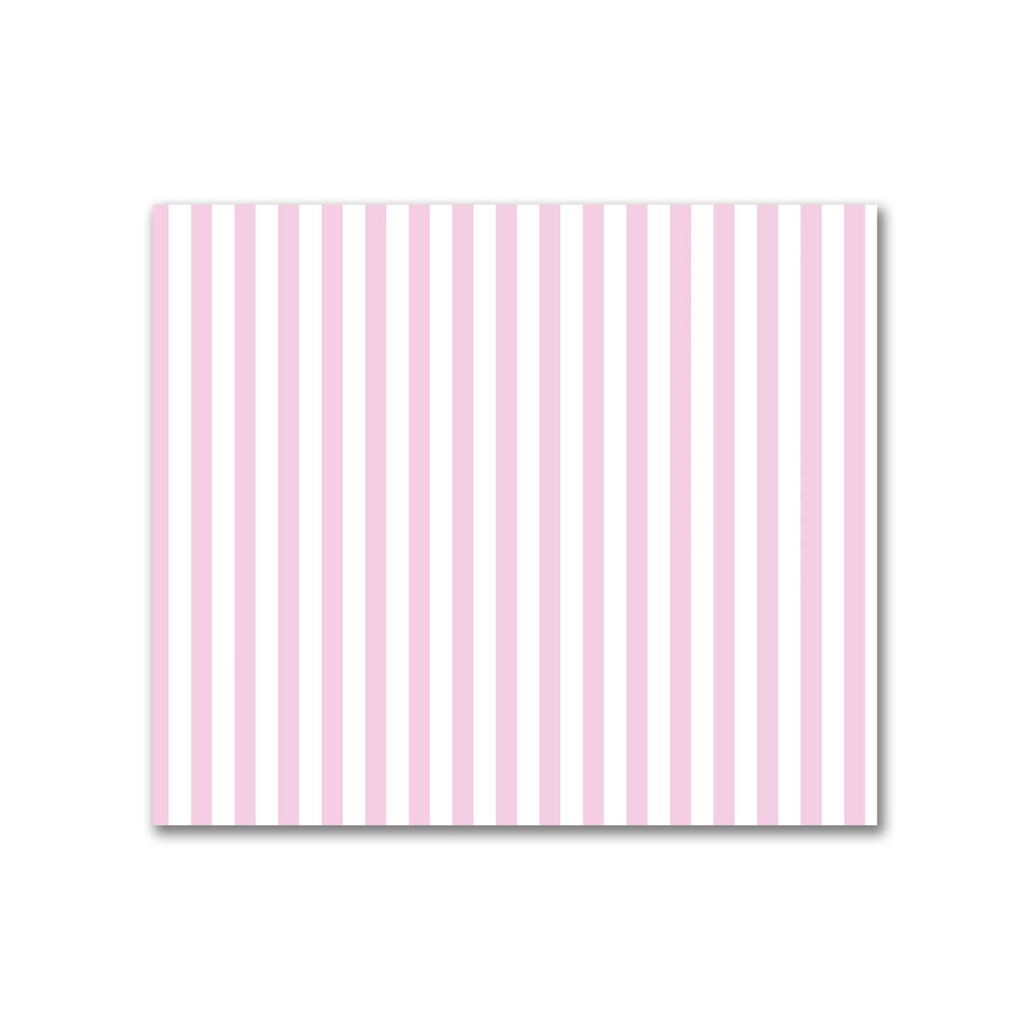 Off-White Cotton Sateen Fabric with Thin Pink Bars, FACS-1081-241
