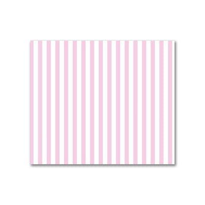 Off-White Cotton Sateen Fabric with Thin Pink Bars, FACS-1081-241