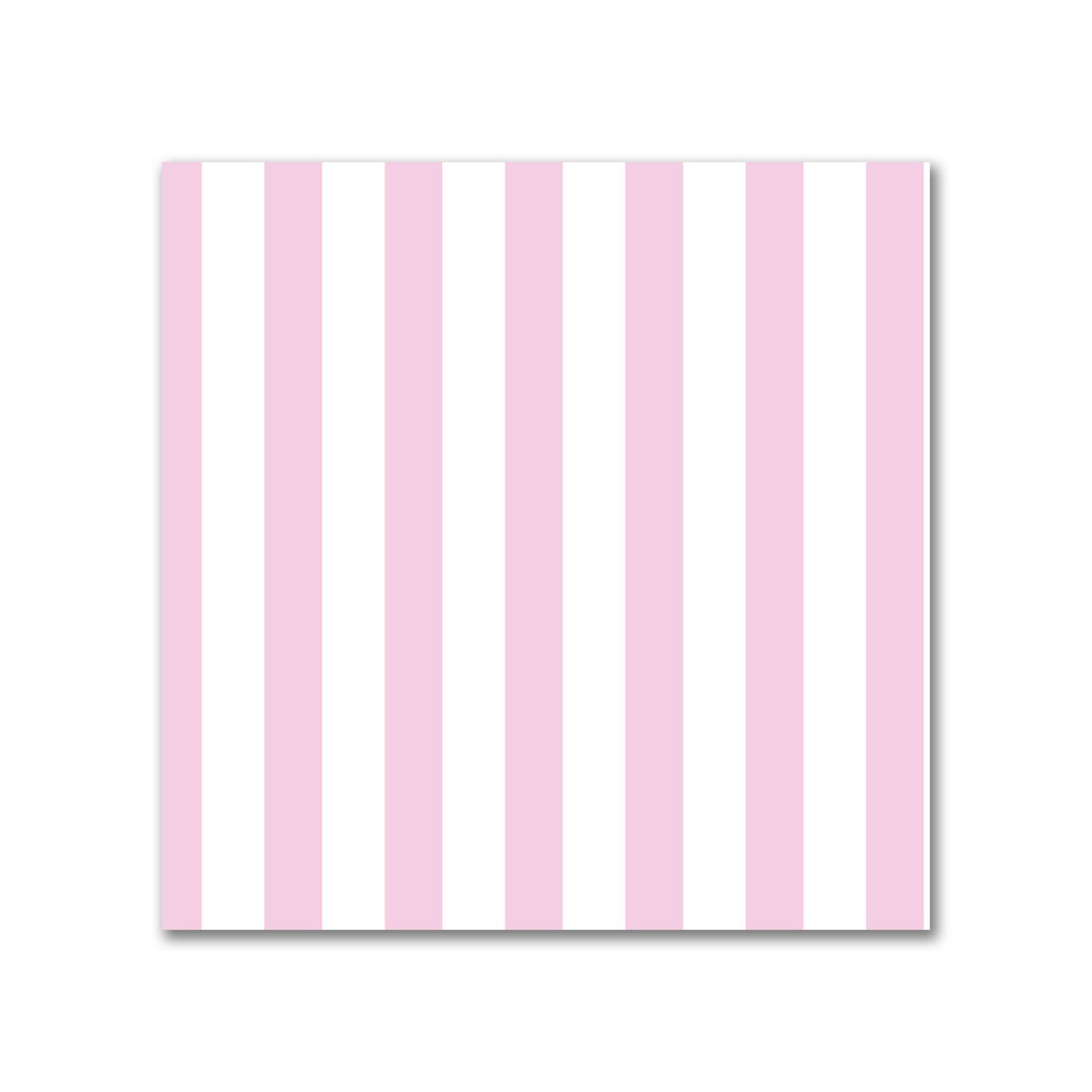 Off-White Cotton Sateen Fabric with Thin Pink Bars, FACS-1081-241