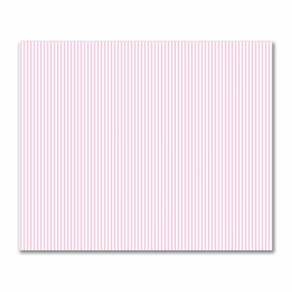 Off-White Cotton Sateen Fabric with Thin Pink Bars, FACS-1081-241