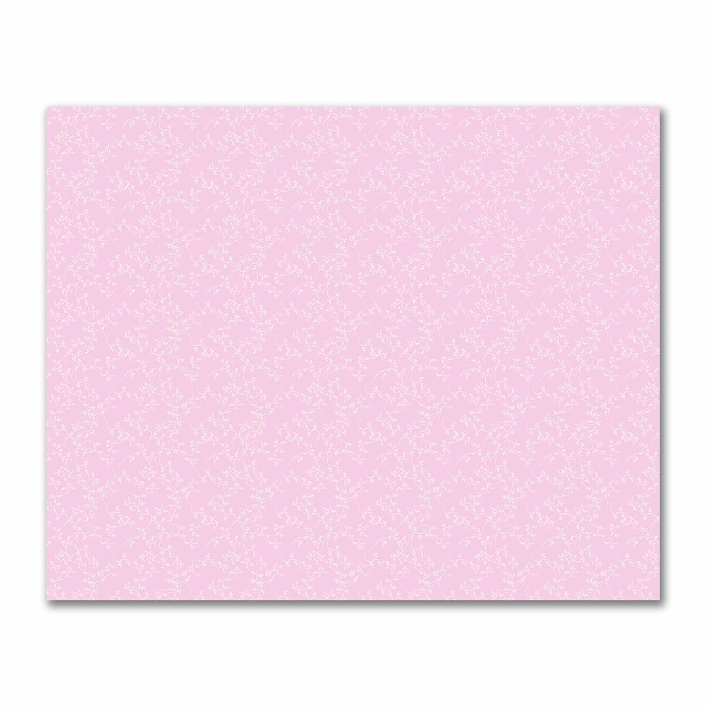 Pink Cotton Sateen Fabric with Bold Off-White Graphic  | FACS-1081-392