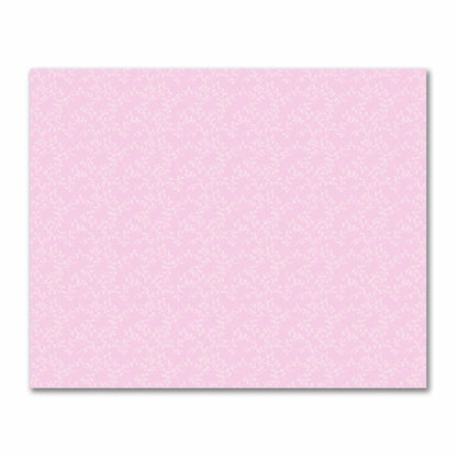 Pink Cotton Sateen Fabric with Bold Off-White Graphic  | FACS-1081-392