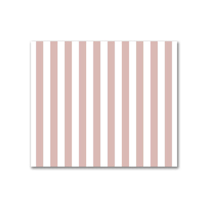 Off-White Cotton Sateen Fabric with Salmon Bars, FACS-1139-051